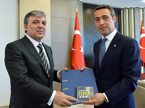 Cumhurbaşkanı Gül, 1907 Fenerbahçe Derneği Heyetini Kabul Etti